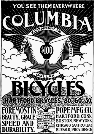 File:Columbia Bicycles 1886 Advertisement.svg