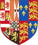 Escudo de armas, 1554-1558