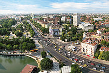 Vista aérea del centro de Sofía, el corazón financiero del país