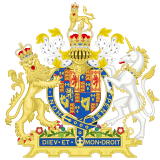 Escudo de armas de Inglaterra (1689-1694) .svg