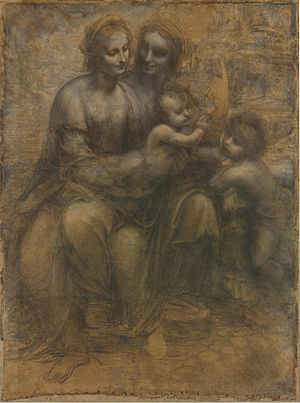 A Virgem eo Menino com Santa Ana e São João Batista
